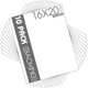 thumbnail image 1 of Cartón respaldo Mat Board Center 16x20 4Ply Blanco 10u, 1 of 3