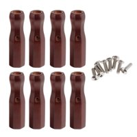 Ioensy - 8X Tapas De Extremo De Barra De Mesa De Futbolín Manijas De Mesa De Juego De Mesa De 16Mm