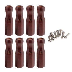 Ioensy - 8X Tapas De Extremo De Barra De Mesa De Futbolín Manijas De Mesa De Juego De Mesa De 16Mm