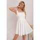 thumbnail image 1 of Vestido Corto Mujer Sin Manga Casual Eventos Tendencia 3365, 1 of 3