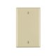 thumbnail image 1 of Placa de pared Leviton 80714-I de nailon termoplástico de 1 elemento, color marfil, 1 of 2