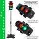 thumbnail image 2 of Juego infantil Toy Traffic Light con 5 señales de tráfico para niños, 2 of 5