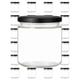 thumbnail image 1 of Frasco Conservero 460 Cc Con Tapa Metálica Pack 24 Unidades negro, 1 of 7