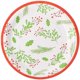 thumbnail image 4 of Platos de papel Juvale Holly Berries Christmas, 23 cm, 80 unidades, 4 of 4