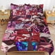 thumbnail image 1 of Hazbin Hotel Helluva Boss Bedding Set Duvet Cover Comfortable and Lightweight Cartoon Bedding 3 Piece Bed Set, 1 of 5