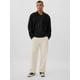 thumbnail image 3 of Camiseta GAP Everyday Soft Logo con cuello en V para hombre True Black XS, 3 of 4