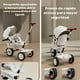 thumbnail image 3 of Triciclo LuBabycas 360° Multiposiciones con Mesita Blanco, 3 of 8