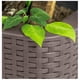 thumbnail image 3 of Macetero con balde extraíble taupe, 3 of 3