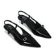 thumbnail image 3 of Zapatos Talón Abierto Formal En Punta Mujer Weide QIU356B, 3 of 6