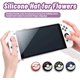 thumbnail image 3 of Tapas de silicona para el pulgar de Joy-Con, compatible con Nintendo Switch/OLED/Switch Lite, 4 unidades (blanco, gris, morado y azul), 3 of 6
