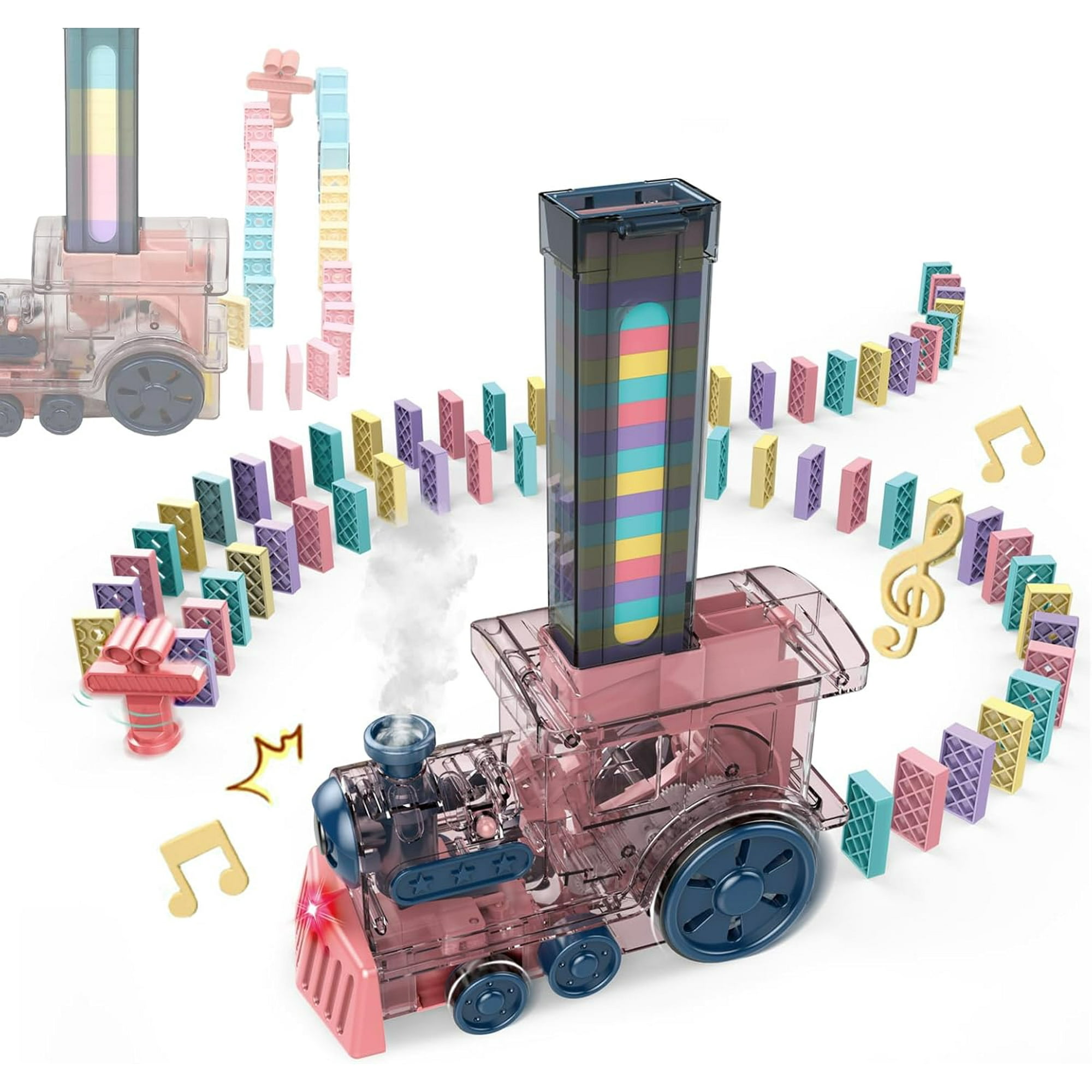 Dym - Juguete Trencito Domino Didáctico Para Bebes