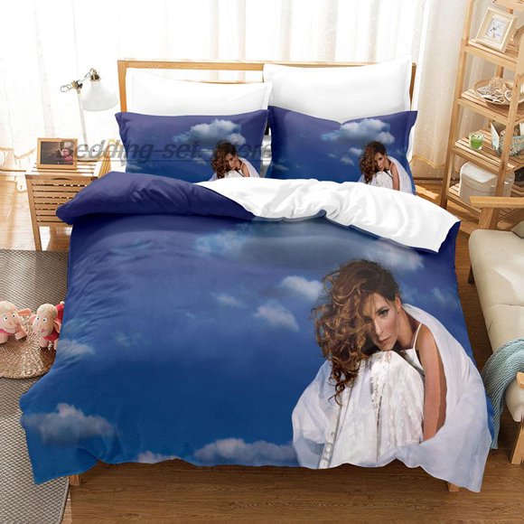 Mylene Farmer Bedding Set Bed Set Aldult Kid Bedroom Duvetcover Sets bed sheet set