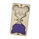thumbnail image 2 of Ocupado Tableros Accesorios Reloj De Arena Juguete Montessori Juguete De Viaje Juguetes Sensoriales Violeta, 2 of 3