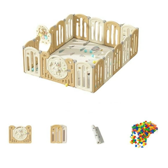 Corral Bebé 160x191cm Con Accesorios LuBabycas