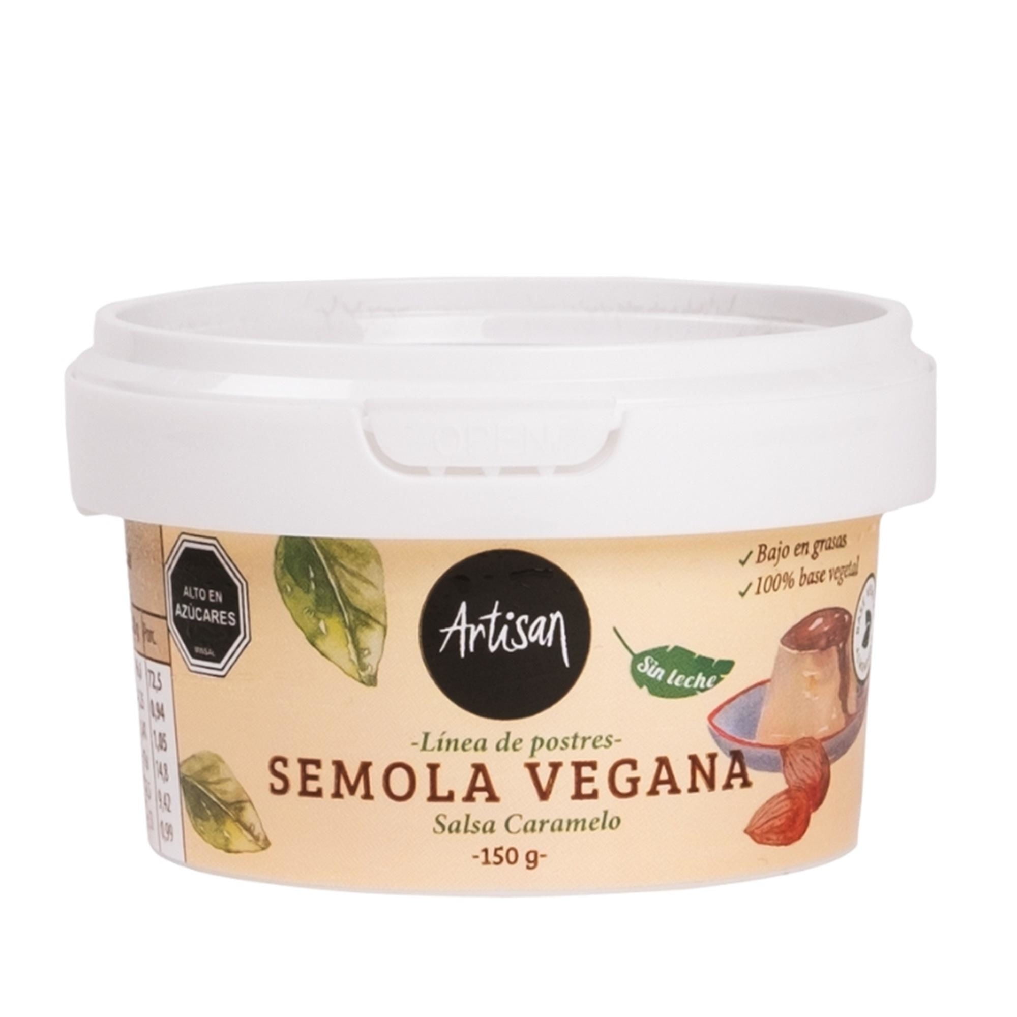 Sémola Vegana Salsa Caramelo 150 g Artisan