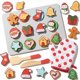 thumbnail image 1 of Set de Juego de Galletas de Madera WOODENFUN Cortar y Hornear, 1 of 6