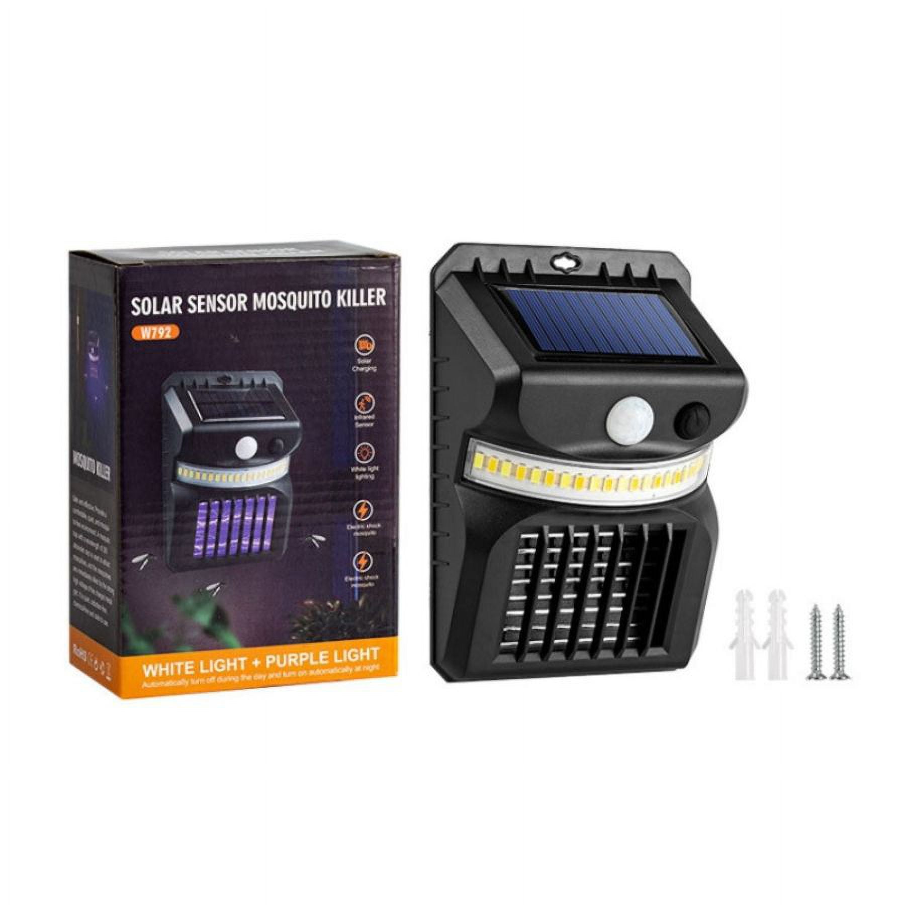 Click Ventas - Aplique Solar Mata Mosquitos Led Sensor Inteligente W7912