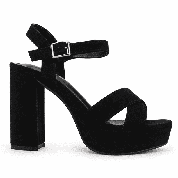 Sandalia Negro Mujer Casual Chalada Vina