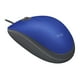 thumbnail image 3 of Mouse Logitech M110 Silent Blue, 3 of 3