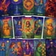 thumbnail image 2 of Baraja de Tarot CRAFTERIAN Hadas Arcoíris 78 Cartas Brillantes, 2 of 9