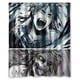 thumbnail image 1 of Cortina de ducha de baño con ganchos, diseño de cómic de manga de Attack on Titan, tamaño 60 x 72 pulgadas, 1 of 3