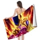 thumbnail image 4 of Freezer Toalla de playa de secado rápido con diseño temático, regalo para mujeres y niñas, ideal para cumpleaños, fans, amantes de la música, uso en la playa o al aire libre, 78 × 160 cm, 4 of 6