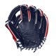 thumbnail image 3 of Guante de béisbol WILSON A2K 1724SS 29 cm Azul marino/Rojo, 3 of 8