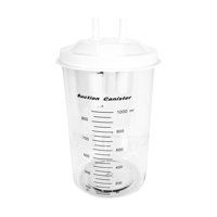 Frasco De Bomba De Aspiración Secreciones 1000 Ml Yuwell