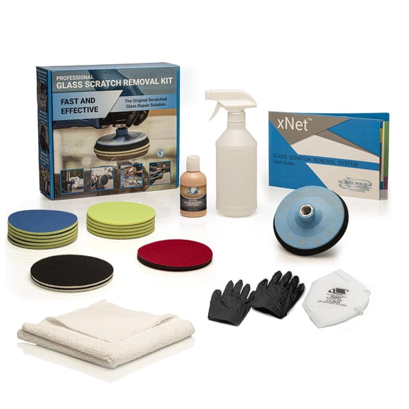 Kit de Pulido de Vidrio 125 mm para Eliminación de Rayones GP25022