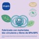 thumbnail image 3 of 2 Chupetes de Silicona SkinSoft MAM Perfect con Caja Esterilizadora, 6m+ Rosa Brillante, 3 of 7
