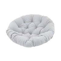Magideal - Cojín Para Silla Colgante, Cojín Para Asiento, Suave, Transpirable, Grueso, Cómodo, Versátil, Práctico Para Sillas De Jardín, Tapete, Cojín Para Meced Gris