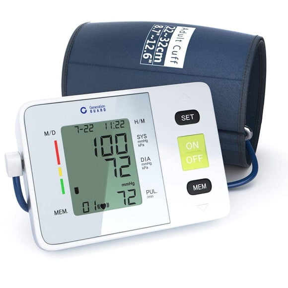 Monitor de presión arterial Generation Guard GM-800A para brazo superior