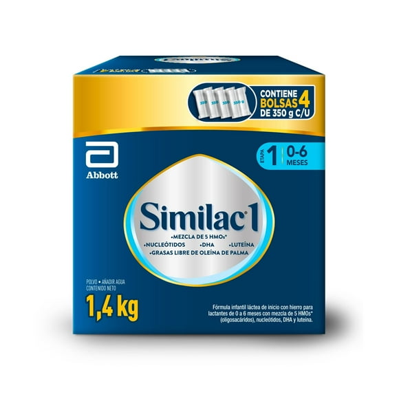 Fórmula 1 con HMO Caja 1400 grs, 1 Un