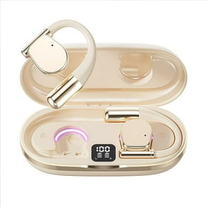 Auriculares Aaronmei Traducción Ai 144 Idiomas Bluetooth 5.3 Inalámbricos Cancelación De Ruido 60H Reproducción Apricot