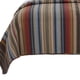 thumbnail image 2 of Juego de colcha Benzara Phoenix de tela con estampado de rayas, talla doble, 2 of 7