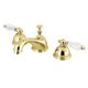 thumbnail image 1 of Grifo de baño Kingston Brass Wilshire de amplia separación en latón pulido, 1 of 2