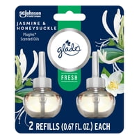 Recambios Glade Plugins Para Ambientador, Jazmín Y Madreselva, 20 Ml X 2