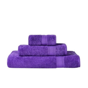 Toalla De Mano 100% Algodón 450 Grs. 45×80 Cm / Morado – American Family