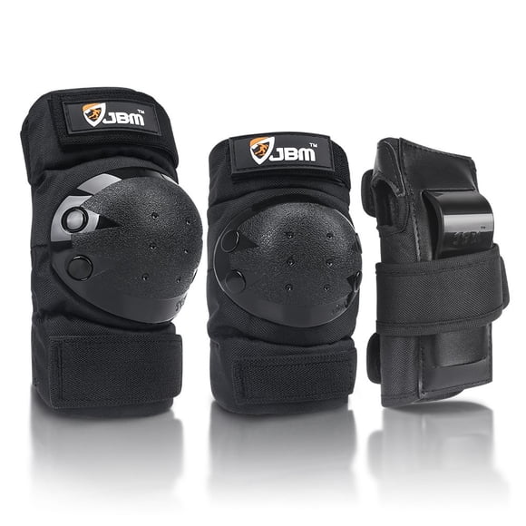 Set de equipo de protección: rodilleras JBM international, coderas