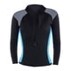 thumbnail image 5 of Chaqueta De Traje De Neopreno Para Mujer Top Con Cremallera Frontal Para Buceo Natación S Azul, 5 of 5