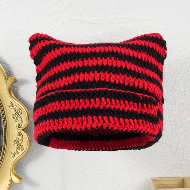 Adorable Cat Ear Beanie Hat - Perfect Gift for Her This Christmas, Valentine's Day & More!