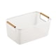 thumbnail image 4 of Cesta De Almacenamiento Reutilizable Decorativa Multiusos Para Ba?o, Cocina, Exterior, Color Blanco L, 4 of 5