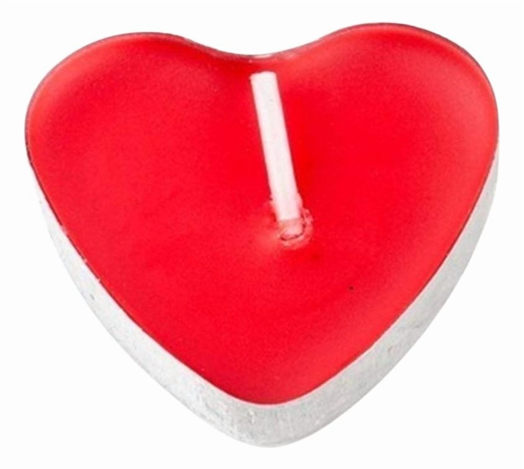 Genérico - Set 7 Velas Forma Corazón Decoración Romántica Amor Jhn