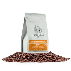 Focus Mood Coffee - Red Honey Signatus Coffee 100% Arábica Brasil Bourbon Amarillo Grano Entero 250 Grs