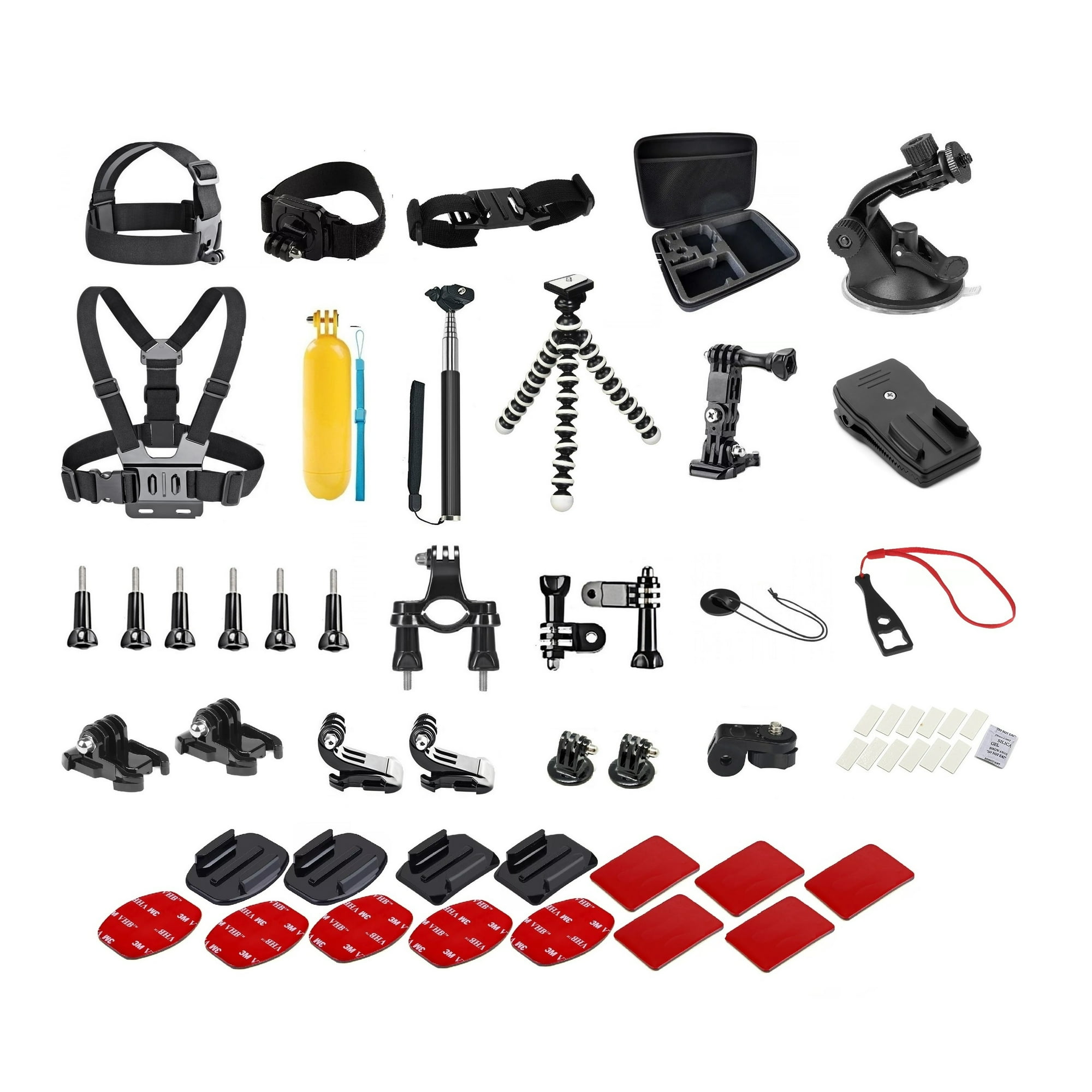 Castletec - Kit De Accesorios Para Camara Deportiva 46 Piezas