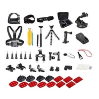 Castletec - Kit De Accesorios Para Camara Deportiva 46 Piezas