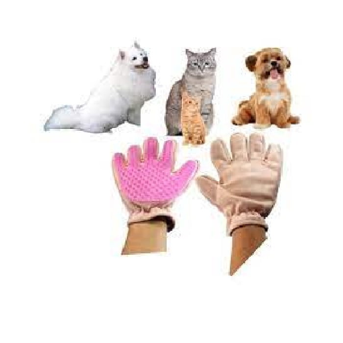 Master Prox - Guante Quita Pelos Perro Mascotas Gato Pelusas Rosado