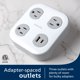 thumbnail image 2 of Adaptador Philips 3 Tomas 1 USB-A 1 USB-C 1350 J, 2 of 3