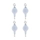 thumbnail image 5 of 4 Poleas Colgantes Para Cestas De Flores, Poleas Para Macetas Colgantes, Color Blanco, 5 of 5