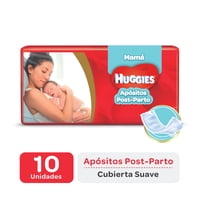 Apósitos Post Parto Mamá 10 Unidades Huggies
